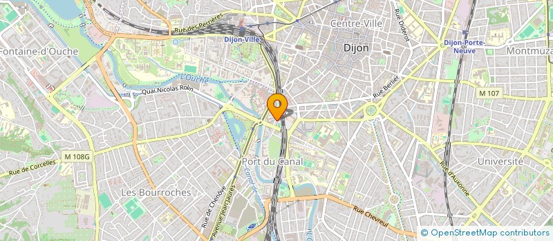 localisation de l'entreprise MONSIEUR JABET WICHE MAHAMUD ATTAWRGHI à DIJON