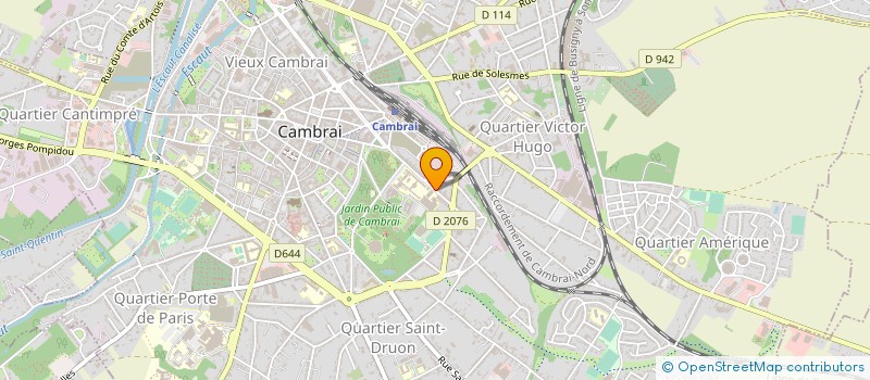 localisation de l'entreprise MONSIEUR JABIR EL MESMOUDI  CAMBRAI