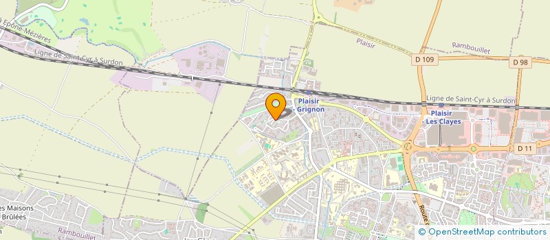 localisation de l'entreprise MONSIEUR JABRANE SOUSSI  PLAISIR