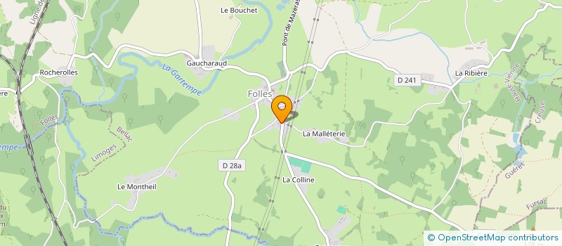 localisation de l'entreprise MONSIEUR JACE DUCKER à FOLLES