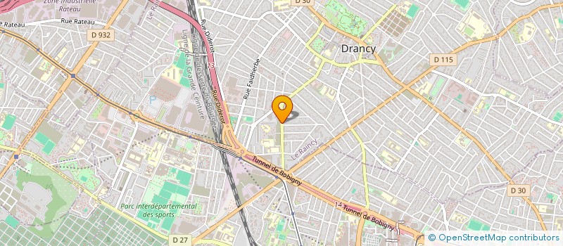 localisation de l'entreprise MONSIEUR JACEK LERNATOWSKI  DRANCY