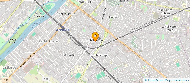 localisation de l'entreprise MONSIEUR JACEK PIETRYKA à SARTROUVILLE