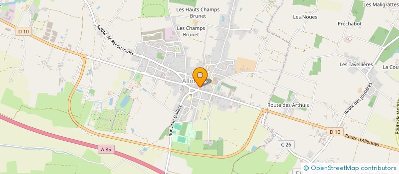 localisation de l'entreprise MONSIEUR JACEK SAGAN  ALLONNES