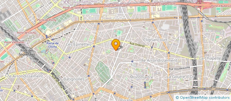 localisation de l'entreprise MONSIEUR JACEK WARZYBOK  PARIS