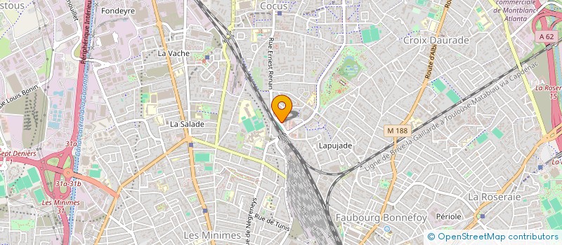 localisation de l'entreprise MONSIEUR JACEK WIELGAT  TOULOUSE