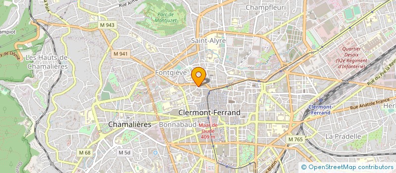 localisation de l'entreprise MONSIEUR JACEK ZWODZIJASZ à CLERMONT-FERRAND