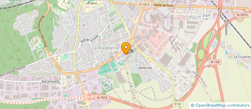 localisation de l'entreprise MONSIEUR JACEM BELHOUT  GUICHAINVILLE