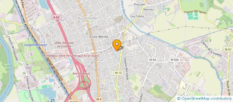 localisation de l'entreprise MONSIEUR JACEM NOURRI  TOULOUSE