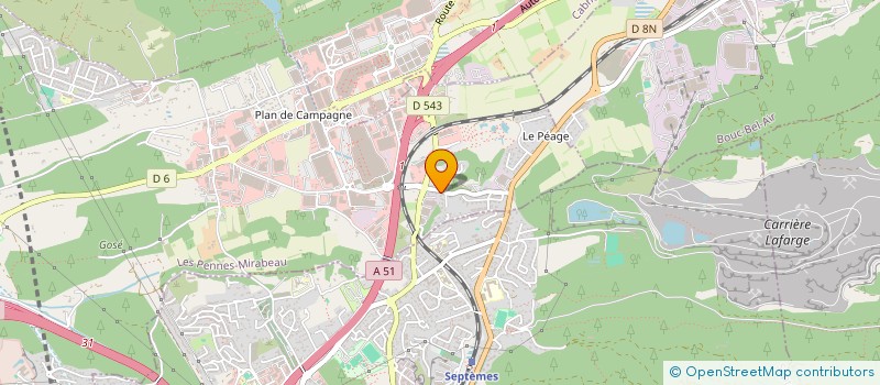 localisation de l'entreprise MONSIEUR JACINTO DIAS ALVES MARQUES à LES PENNES-MIRABEAU