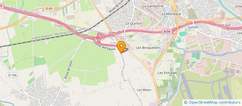 localisation de l'entreprise MONSIEUR JACINTO FILIPE COUTO PIMENTA  SALON-DE-PROVENCE