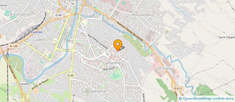 localisation de l'entreprise MONSIEUR JACINTO GRANADO  CASTRES