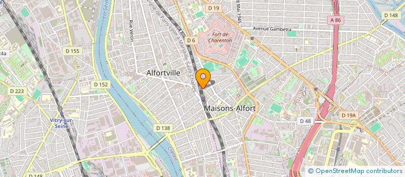 localisation de l'entreprise MONSIEUR JACINTO MATEUS à MAISONS-ALFORT