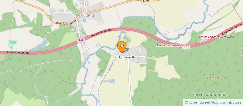 localisation de l'entreprise MONSIEUR JACINTO ZAGARRIO  COURCELLES-CHAUSSY