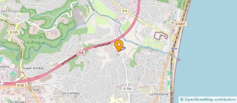 localisation de l'entreprise MONSIEUR JACK-ANTOINE PIQUET  ANTIBES