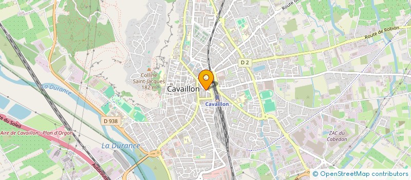 localisation de l'entreprise MONSIEUR JACK ARWISDON  CAVAILLON