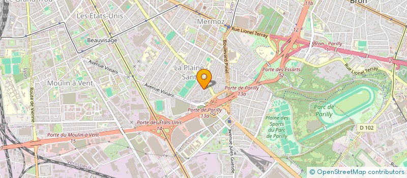 localisation de l'entreprise MONSIEUR JACK ATHERDEN  LYON