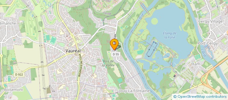 localisation de l'entreprise MONSIEUR JACK BALASINSKI  VAUREAL