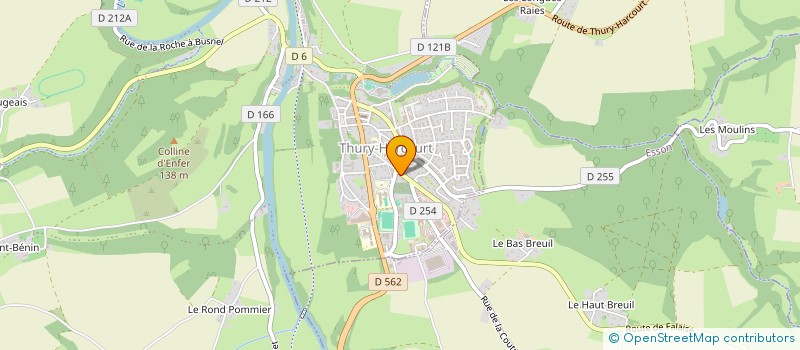 localisation de l'entreprise MONSIEUR JACK BERCY à THURY-HARCOURT-LE-HOM