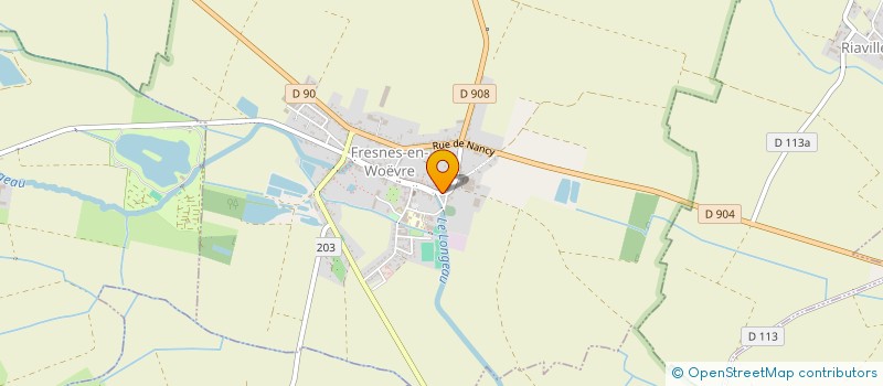 localisation de l'entreprise MONSIEUR JACK BEYLET à FRESNES-EN-WOEVRE