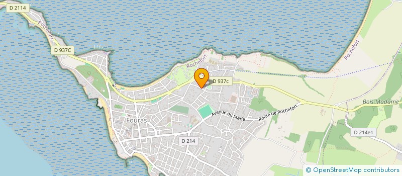 localisation de l'entreprise MONSIEUR JACK BIZON  FOURAS