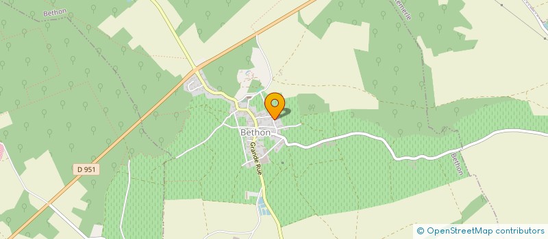 localisation de l'entreprise MONSIEUR JACK BRIQUET  BETHON