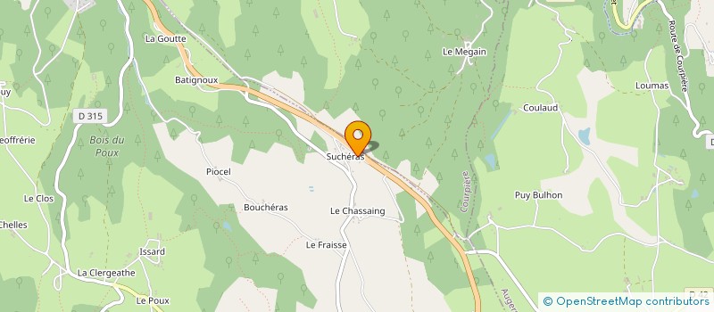 localisation de l'entreprise MONSIEUR JACK COPPERE  SAINTE-AGATHE