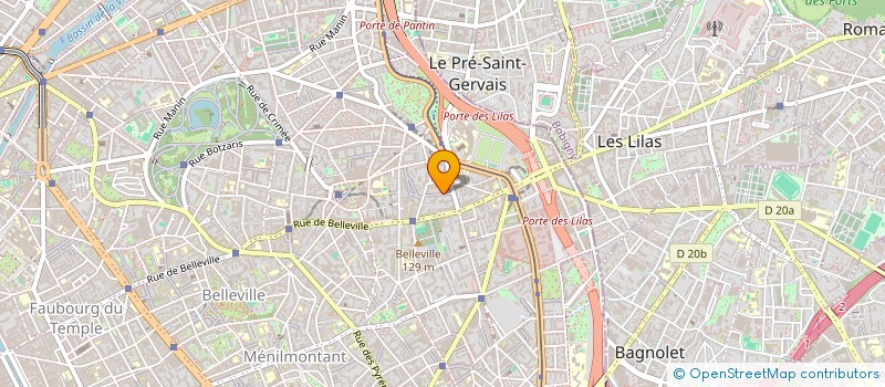 localisation de l'entreprise MONSIEUR JACK DUNNING  CLICHY