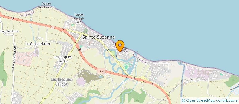 localisation de l'entreprise MONSIEUR JACK GAUDENS  SAINTE-SUZANNE