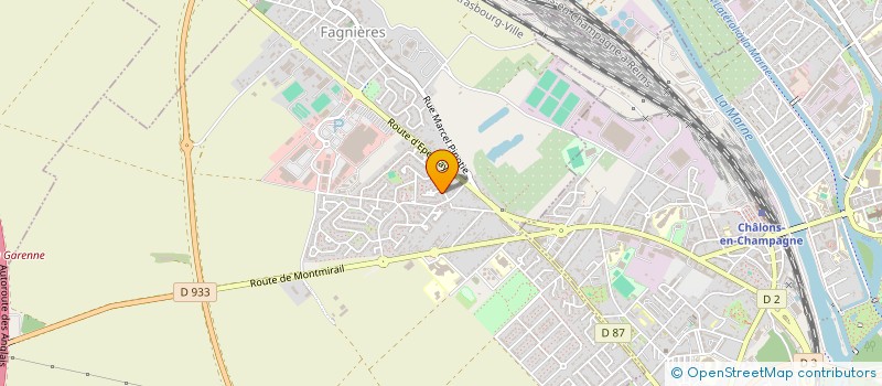 localisation de l'entreprise MONSIEUR JACK HERMANT  FAGNIERES