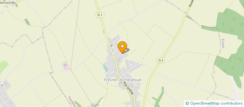 localisation de l'entreprise MONSIEUR JACK HITTIER  MESNILS-SUR-ITON