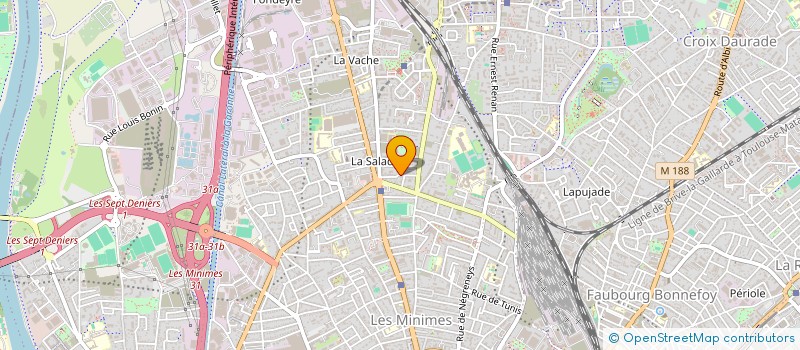 localisation de l'entreprise MONSIEUR JACK JUAN-TREICH  TOULOUSE