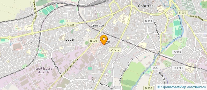 localisation de l'entreprise MONSIEUR JACK MELAN  LUCE