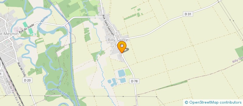 localisation de l'entreprise MONSIEUR JACK MICHELIN  RILLY-SAINTE-SYRE