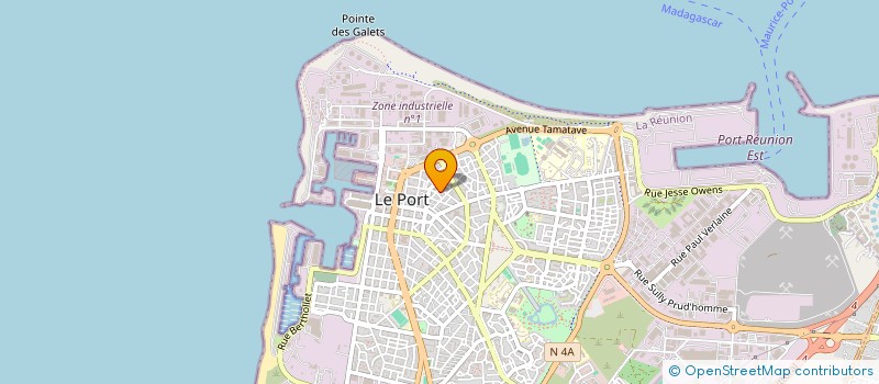 localisation de l'entreprise MONSIEUR JACK MOREL à LE PORT