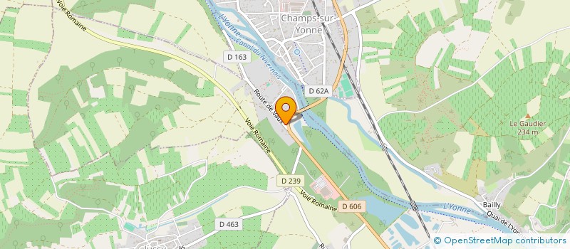 localisation de l'entreprise MONSIEUR JACK RABUT à AUXERRE