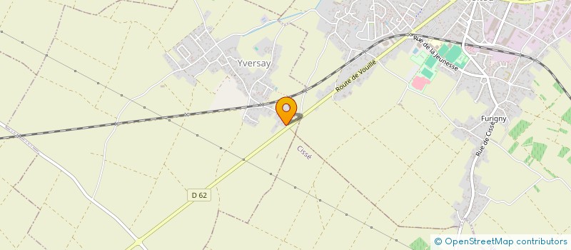 localisation de l'entreprise MONSIEUR JACK ROLLAND  YVERSAY