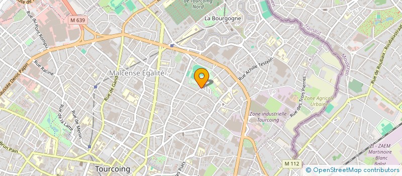 localisation de l'entreprise MONSIEUR JACK ROUBERTIES  TOURCOING