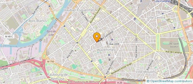 localisation de l'entreprise MONSIEUR JACK SERGENT à LILLE