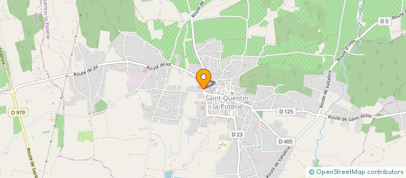 localisation de l'entreprise MONSIEUR JACK TORRES  SAINT-QUENTIN-LA-POTERIE