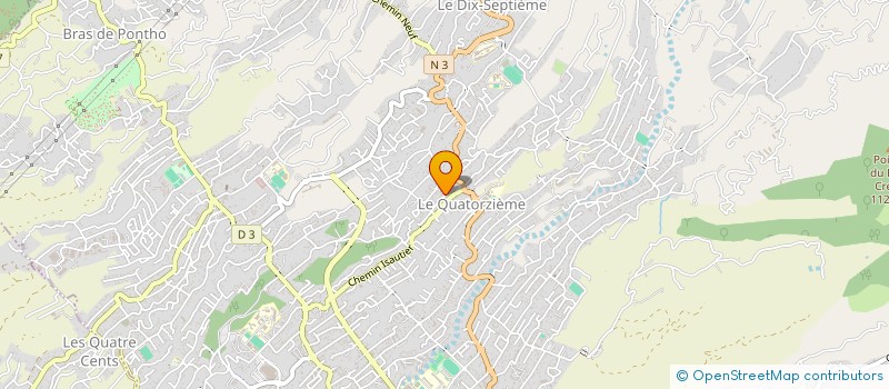 localisation de l'entreprise MONSIEUR JACK ULYSSE TECHER  LE TAMPON