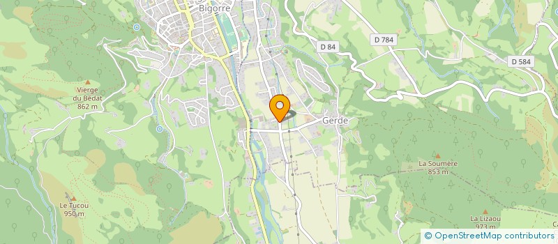 localisation de l'entreprise MONSIEUR JACKAIME BILGER à GERDE