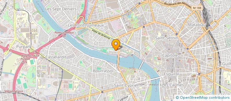 localisation de l'entreprise MONSIEUR JACKI BOUDON à TOULOUSE