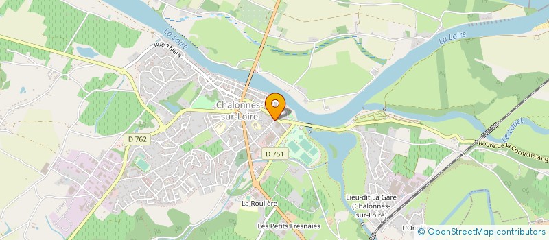 localisation de l'entreprise MONSIEUR JACKI PLARD  CHALONNES-SUR-LOIRE