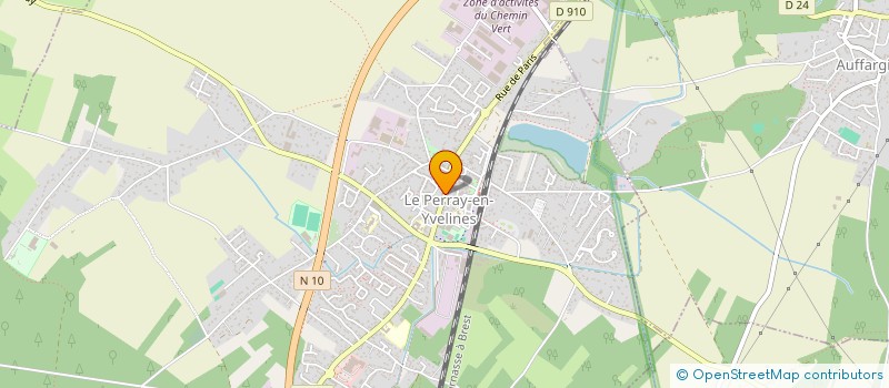 localisation de l'entreprise MONSIEUR JACKI TRUONG  LE PERRAY-EN-YVELINES