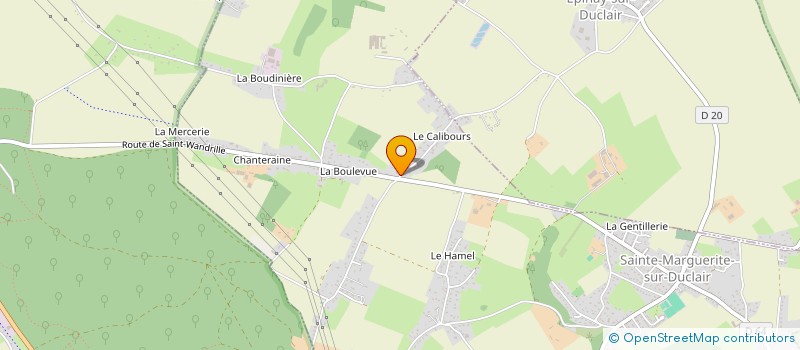 localisation de l'entreprise MONSIEUR JACKIE ANQUETIL à SAINTE-MARGUERITE-SUR-DUCLAIR