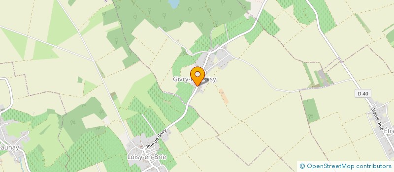 localisation de l'entreprise MONSIEUR JACKIE ASSIER  GIVRY-LES-LOISY