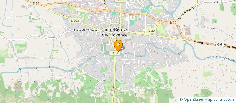 localisation de l'entreprise MONSIEUR JACKIE BIALYLEW  SAINT-REMY-DE-PROVENCE