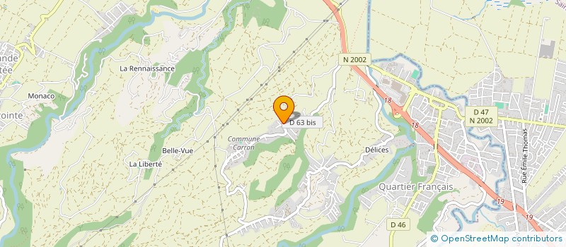 localisation de l'entreprise MONSIEUR JACKIE BOYER  TOURS