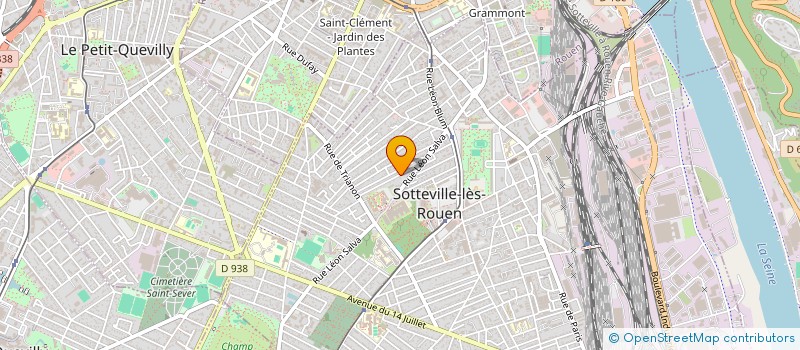 localisation de l'entreprise MONSIEUR JACKIE CHARLES  SOTTEVILLE-LES-ROUEN