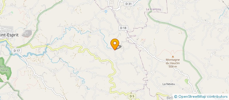 localisation de l'entreprise MONSIEUR JACKIE CHARLOTON  SAINT ESPRIT